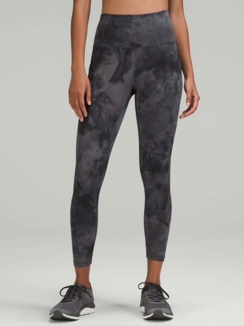 Lululemon Wunder Train High-Rise Crop with Pockets 19.5” Diamond Dye
